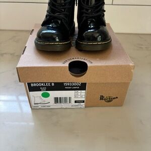 Dr. Martens Shiny Black Boots